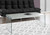 I3230 Coffee Table - Grey Cement-Look Top With Tempered Glass Sides