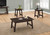 I7930P Table Set - 3PCS Set / Espresso Wood-Look