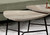 I7939P Table Set - 2PCS Set / Taupe Reclaimed Wood-Look Top With Black Metal Legs