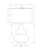 I9608 - Table Lamp - 25"H / Ivory Shade With Cream Ceramic Base