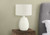 I9609 Table Lamp - 26"H / Ivory Shade With Cream Resin Base