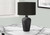 I9621 Table Lamp - 24"H / Black Shade With Black Ceramic Base