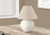 I9631 Table Lamp - 16"H / Cream Shade With Cream Ceramic Base