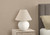 I9631 Table Lamp - 16"H / Cream Shade With Cream Ceramic Base