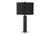 I9658 Table Lamp - 28"H / Black Shade With Black Metal Base