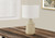 I9702 Table Lamp - 24"H / Ivory Shade With Beige Concrete Base
