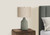 I9703 Table Lamp - 24"H / Beige Shade With Grey Concrete Base