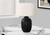 I9705 Table Lamp - 26"H / Ivory Shade With Black Ceramic Base