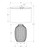 I9705 Table Lamp - 26"H / Ivory Shade With Black Ceramic Base