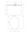 I9708 Table Lamp - 22"H / Ivory Shade With Black Ceramic Base