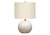 I9717 Table Lamp - 20"H / Ivory Shade With Grey Concrete Base