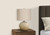I9718 Table Lamp - 20"H / Beige Shade With Beige Concrete Base