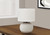 I9722 Table Lamp - 21"H / Ivory Shade With Cream Ceramic Base