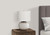 I9722 Table Lamp - 21"H / Ivory Shade With Cream Ceramic Base