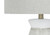 I9725 Table Lamp - 27"H / Grey Shade With Grey Ceramic Base