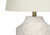 I9730 Table Lamp - 20"H / Ivory Shade With Cream Concrete Base