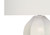 I9731 Table Lamp - 27"H / Ivory Shade With Cream Ceramic Base