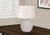 I9732 Table Lamp - 22"H / Ivory Shade With Cream Concrete Base
