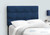 I5918T Twin Size Bed - Navy Blue Velvet