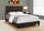 I5922F Full Size Bed - Dark Brown Leather-Look