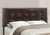 I5922Q Queen Size Bed - Dark Brown Leather-Look