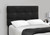 I5924T Twin Size Bed - Black Velvet