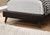I5982T Twin Size Bed - Brown Leather-Look With Wood Legs
