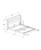 I5986Q Queen Size Bed - Dark Grey Velvet With Chrome Trim