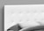 I6002Q Queen Size Bed Headboard - White Leather-Look