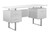 I7081 Computer Desk - 60"L / White