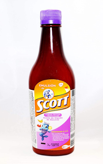 Emulsion Scott Sabor Cereza x 400 ml