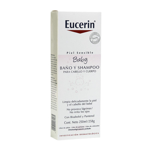 Eucerin Baby Baño y Shampoo Piel Sensible x 250 Ml