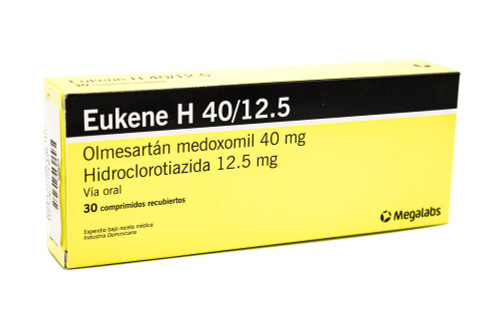 Eukene 40 Mg/12.5 Mg X 30 comprimidos