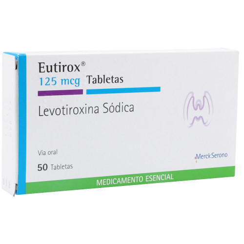 Eutirox 125 MCG X 50 tabletas