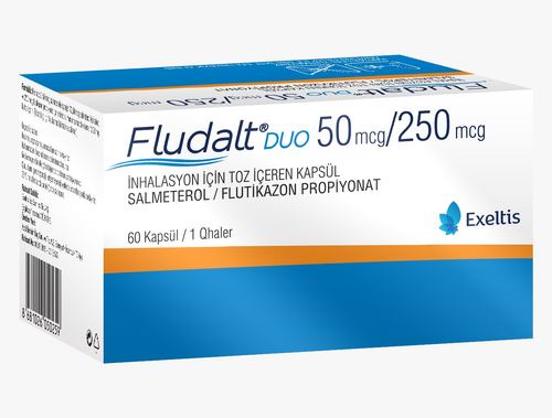 Fludalt Duo 250/50 MCG x 60 capsulas + dispositivo