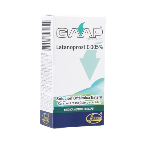 Gaap Ofteno Solucion Oftalmica Frasco 3 ml
