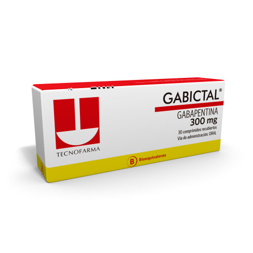Gabictal 300 mg X 30 tabletas