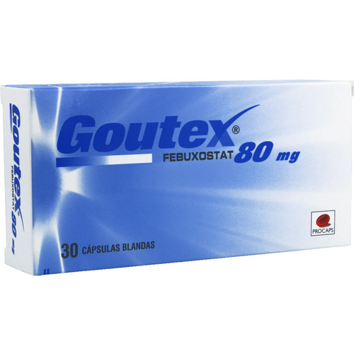 Goutex 80 mg X 30 capsulas