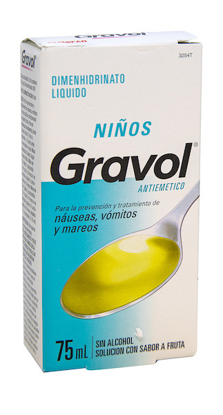 Gravol niños Frasco 75 Ml