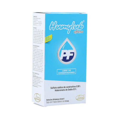 Humylub Ofteno PF  Solucion Oftalmica Frasco  10 ml