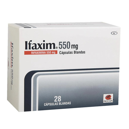 Ifaxim 550 mg X 28 capsulas