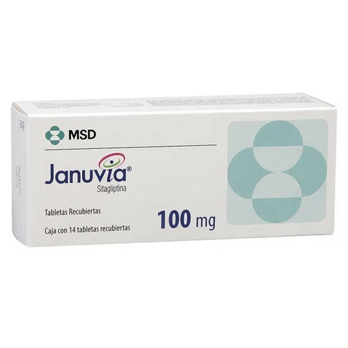 Januvia 100 mg X 14 tabletas