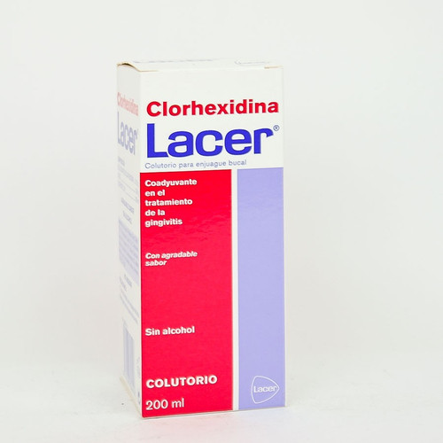 Clorhexidina Lacer Colutorio Frasco x 200 ml
