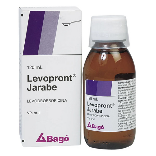 Levopront Jarabe 30 mg 120 ml
