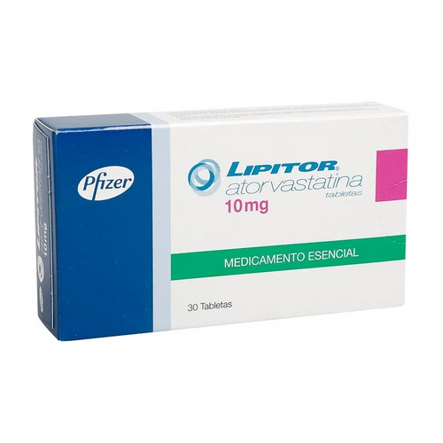 Lipitor 10 mg X 30 tabletas