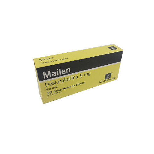 Mailen 5 Mg X 10 tabletas