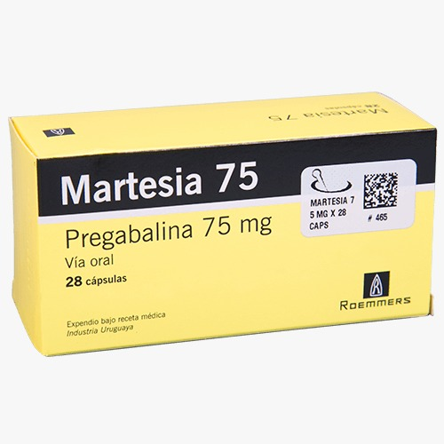 Martesia 75 Mg X 28 capsulas