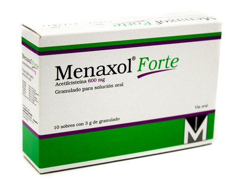 Menaxol Forte 600 mg 3 G X 10 sobres