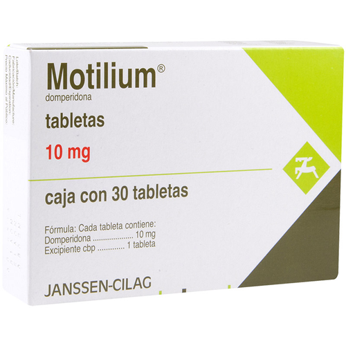 Motilium 10 mg X 30 tabletas
