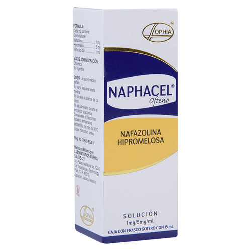 Naphacel Gotas Oftalmicas Frasco 15 ml